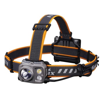 Челник Fenix HP16R, 1x литиево-полимерна батерия/4x AA батерии, 1250 lumens, IP66 устойчивост, 4 нива на яркост, черен | JAR Computers Челник Fenix HP16R Black HP16RXBK
