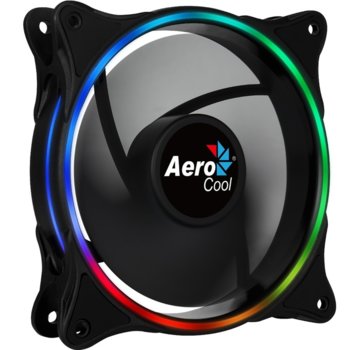 Вентилатор 120mm AeroCool Eclipse 12, 4 pin PWM, 3 pin aRGB - 5V, 3 pin VDG (addressable RGB), 1200rpm | JAR Computers AeroCool Eclipse 12 ACF3-EL10217.11