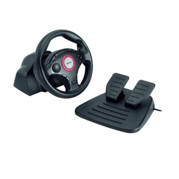 Trust Compact Vibration Feedback Steering Wheel