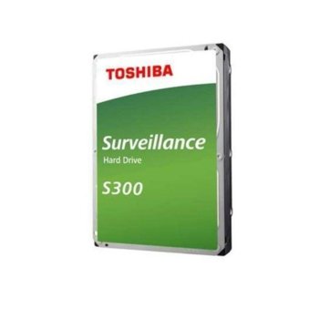 Твърд диск 6TB Toshiba S300, SATA 6Gb/s, 7200 rpm, 256MB, 3.5" (8.89cm), Bulk | JAR Computers Toshiba S300 HDWT360UZSVA