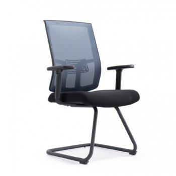 Посетителски стол Sydney Vizi, до 130 кг, черен | JAR Computers SYDNEY VIZI ЧЕРЕН