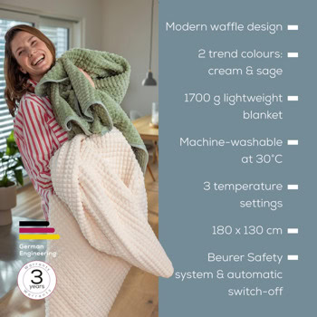 beurer hd 72 waffle sage green 40069 | JAR Computers beurer hd 72 waffle sage green 40069
