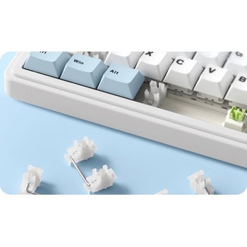 клавиатура aula f75 reaper switch us white