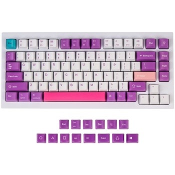 Капачки за механична клавиатура Keychron Unicorn, 96-Keycap, US Layout | JAR Computers Keychron JM-76