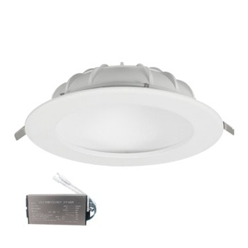 LED луна ELMARK 92DL840/WHE, 8W, 230V, 320lm, 4000K, авариен блок, защита (IP40), бяла | JAR Computers LED луна ELMARK 92DL840/WHE