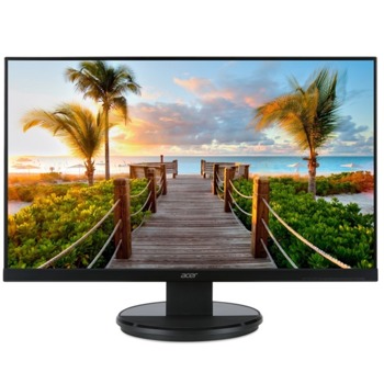 Монитор Acer K242HYLHbi (UM.QX2EE.H01), 23.8" (60.45 cm) VA панел, 75Hz, Full HD, 1ms VRB, 100 000 000:1, HDMI, VGA | JAR Computers Acer K242HYLHbi UM.QX2EE.H01