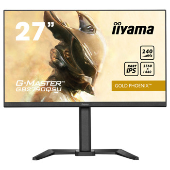 Монитор Iiyama GB2790QSU-B5, 27" (68.58 cm) IPS панел, 240Hz, QHD, 1ms, 80 000 000:1, 400 cd/m2, DisplayPort, HDMI, USB | JAR Computers IIYAMA GB2790QSU-B5