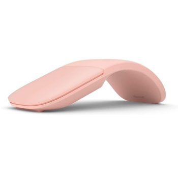 Мишка Microsoft Arc Soft Pink ELG-00032, безжична, Bluetooth, розова | JAR Computers Microsoft Arc Soft Pink ELG-00032