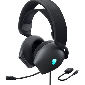 слушалки alienware aw520h dark черни
