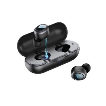 Слушалки iWALK BTA002-001A, безжични, Bluetooth, микрофон, до 3 часа време на работа, черни | JAR Computers Слушалки iWALK BTA002-001A