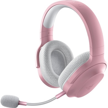 Слушалки Razer Barracuda X (2022) Quartz Pink, безжични, микрофон, 7.1. Surround, до 20 часа време на работа, 40mm драйвери, USB, AUX, розови | JAR Computers Razer RZ04-04430300-R3M1