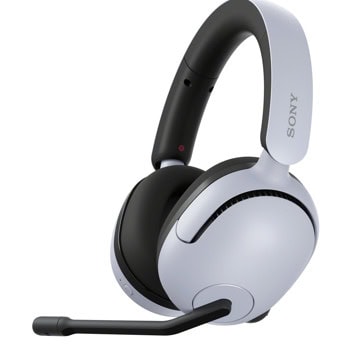 слушалки sony inzone h5 бели