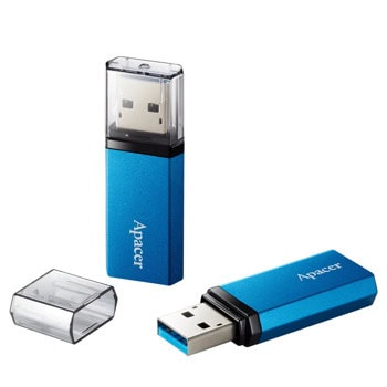 Памет 128GB USB Flash Drive, Apacer AH25C, USB 3.2 Gen 1, синя | JAR Computers Apacer AP128GAH25CU-1