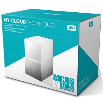 Western Digital 4TB My Cloud Home Duo WDBMUT0040JW