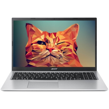 Лаптоп Acer Aspire 3 A315-58-314M (сребрист), двуядрен Tiger Lake Intel Core i3-1115G4 3.0/4.1 GHz, 15.6" (39.62 cm) Full HD IPS Anti-Glare Display, (HDMI), 8GB DDR4, 512GB SSD, 2x USB 3.0, No OS image