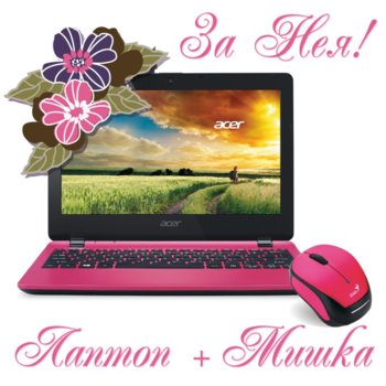 11.6 Acer Aspire E3-112-C29Y (PINK MOUSE)