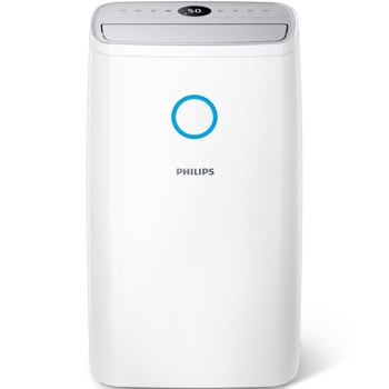 Обезвлажнител на въздух Philips DE3306/11, 258W, 4l резервоар, 3 скорости, таймер, подходящ за помещения с площ до 150m², бял | JAR Computers PHILIPS DE3306/11