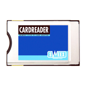 Adapter PCMCIA to CARD MEMORY STICK, Sweex NB100020 | JAR Computers Adapter PCMCIA to CARD MEMORY STICK