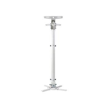 Стойка Optoma OCM815W (бяла), за таван или стена телескопична, до 15кг | JAR Computers Optoma OCM815W (White)