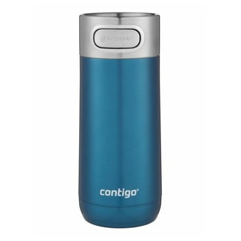 Термочаша Contigo Luxe, 0.36л., неръждаема стомана, синя | JAR Computers Термочаша Contigo Luxe 360ml Biscay Bay 2104368