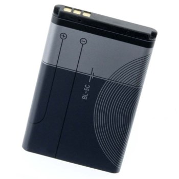 Батерия (заместител) за Nokia BL-5C, 1020mAh/3.7V image
