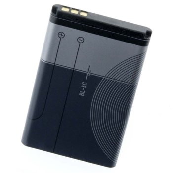 Батерия (заместител) за Nokia BL-5C, 1020mAh/3.7V | JAR Computers Battery Nokia BL-5C 1020mAh 3.7V 03010103