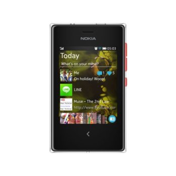 Nokia Asha 503, червен
