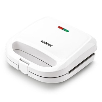 Тостер преса Zelmer ZSM7700, незалепващо покритие, 750W, бяла | JAR Computers Тостер преса Zelmer ZSM7700