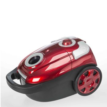 Прахосмукачка Crown VCJ-2090, с торба, 700W, 2.5 л. капацитет на контейнера, HEPA филтър, червена | JAR Computers Crown VCJ-2090