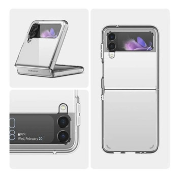 Hybrid Case за Samsung Galaxy Z Flip 3 прозрачен