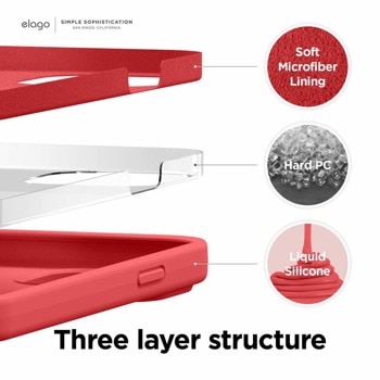 Elago Soft Silicone Case ES13SC67-RD
