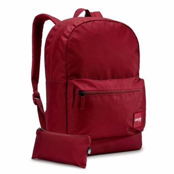 Раница за лаптоп Case Logic Commence Backpack Pomegranate Red, до 15.6" (39.62 cm), полиестер, червена | JAR Computers Case Logic Commence Backpack Pomegranate Red