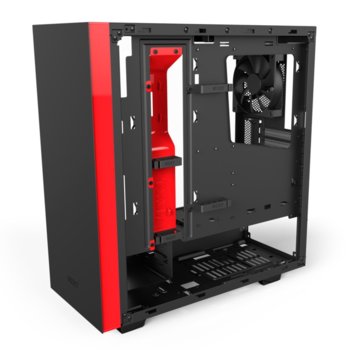 NZXT ELITE S340/MID TWR BL/RED