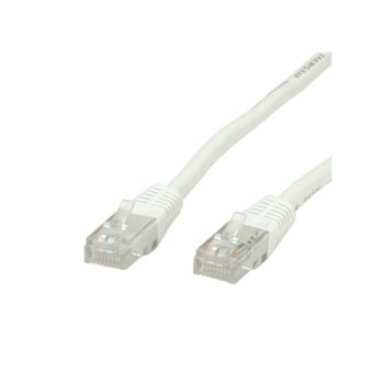 Пач кабел, Roline, UTP, Cat.5e, AWG24, 5m, сив | JAR Computers Roline UTP Cat.5e 5m 21.99.0505