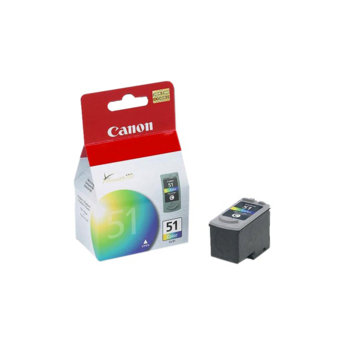 Касета CANON PIXMA iP 2200/6210D/6220D/ MP 150/170/450 - Color ink cartridge - CL-51 - заб.: 3x7ml. | JAR Computers Касета CANON PIXMA iP 2200/6210D/6220D/ MP 150/17…