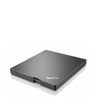 Оптично устройство Lenovo 4XA0E97775 DVD-RW, външна, Ultraslim, черна | JAR Computers Lenovo ThinkPad Ultraslim USB DVD Burner