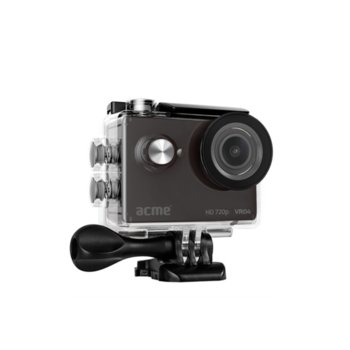 Екшън Камера Acme VR04, HD 720p, 2" (5.08 cm) LCD дисплей, USB, черна, водоустойчив кейс | JAR Computers Acme VR04 164105