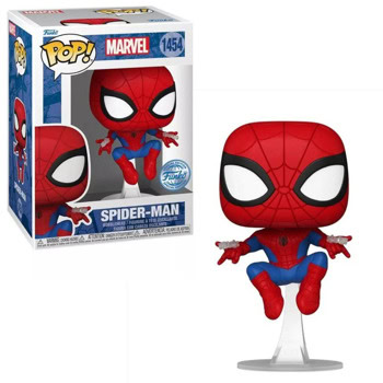 funko pop! marvel: spider-man with webshooters