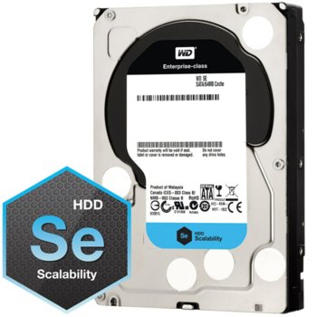 Твърд диск 3TB WD SE, сървърен, SATA 6Gb/s, 7200rpm, 64MB, 3.5"(8.89 cm) | JAR Computers 3TB WD SE WD3000F9YZ