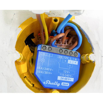 Shelly 1 Gen4 Single S4SW-001X16EU | JAR Computers Shelly 1 Gen4 Single S4SW-001X16EU