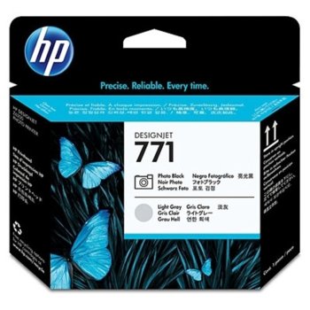 Мастило за HP DesignJet Z6200 - Black/Light Gray - 771 - P№ CE020A | JAR Computers HP 771 (CE020A) Black/Light Gray