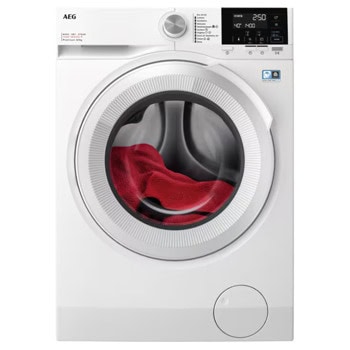 Пералня със сушилня AEG LWR71842B, клас A/D, 8 кг. капацитет на пералня/5 кг. на сушилня, 1400 оборота в минута, 10 програми, 60 cm ширина, PreciseLoad, бяла | JAR Computers AEG LWR71842B