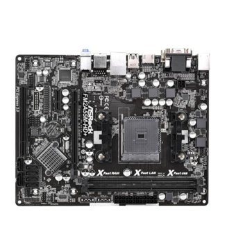 Дънна платка Asrock FM2A55M-HD+, AMD A55 FCH Hudson-D2, FM2, 2x DDR3, 2x PCI-E (HDMI&DVI&VGA), 10x USB, Micro ATX, Bulk | JAR Computers Asrock FM2A55M-HD+ (FM2A55M-HD+BULK1)