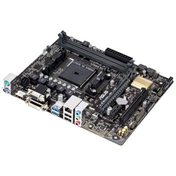 Дънна платка Asus A68HM-PLUS, AMD A68H, FM2+, DDR3 2400(OC), PCI-E 3.0 (HDMI&DVI), SB7.1, Lan1000, 4x SATA 6Gb/s RAID,0,1,10, 2x USB 3.0. mATX | JAR Computers Asus A68HM-PLUS