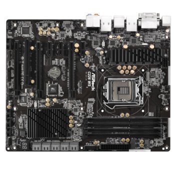 Дънна платка за сървър ASRock Rack C226WS, LGA1150, DDR3 UDIMM and ECC UDIMM, 2x LAN1000, 6x SATA 6Gb/s, 4x SATA 6Gb/s, RAID 0, 1, 5, 10, RAID 0, 1, 4x USB 3.0, ATX | JAR Computers ASRock Rack C226WS