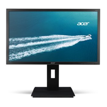 Монитор 23.6" (59.94 cm) Acer B246HQLBymdr (UM.UB6EE.B01), IPS панел, Full HD LED, 6ms, 250cd/m2, 100 000 000:1, DVI | JAR Computers 23.6" Acer B246HQLBymdr UM.UB6EE.B01