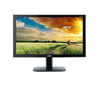 Монитор Acer KA220HQbid, 21.5" (54.61 cm) TN панел, Full HD, 5ms, 100 000 000:1, 200 cd/m2, HDMI, DVI image