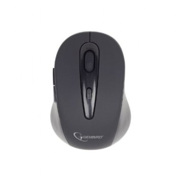 Мишка Gembird MUSWB2, оптична, безжична, Bluetooth, черен, 800/1200/1600 DPI image