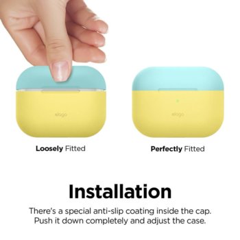 Elago Duo Silicone Airpods Pro EAPPDO-CYE-CBLLU