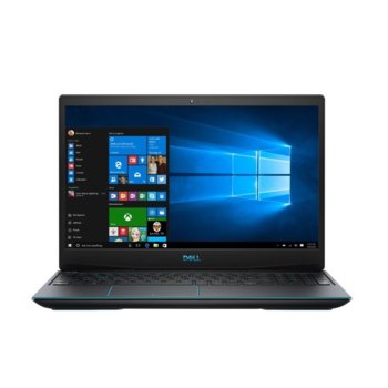 Лаптоп Dell Inspiron G3 3590 (DI3590I59300H8G512G1650_UBU-14), четириядрен Coffee Lake Intel Core i5-9300H 2.4/4.1 GHz, 15.6" (39.62 cm) Full HD Anti-Glare Display & GTX 1650 4GB, (HDMI), 8GB DDR4, 512GB SSD, 1x USB type C, Linux | JAR Computers Dell Inspiron G3 3590 DI3590I59300H8G512G1650_UBU-
